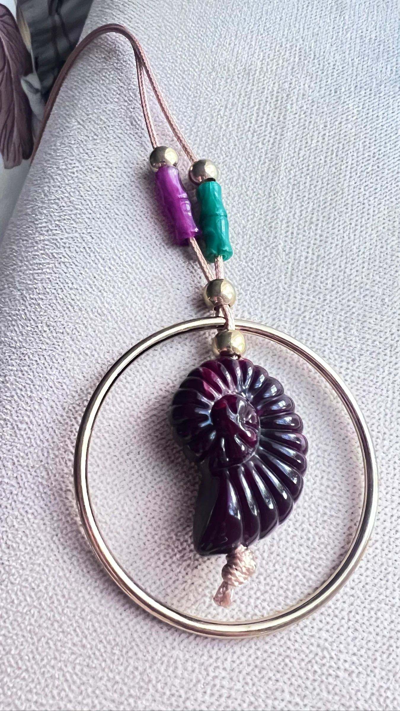 Shell choker necklace – photo 4